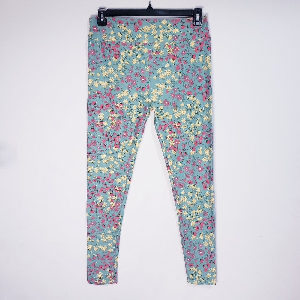 Lularoe tall & curvy leggings for women floral